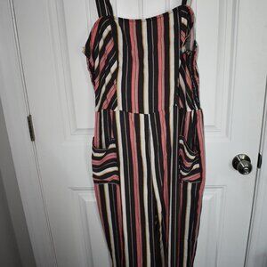 🌈 Target Striped Jumpsuit - Size XXL 🌈